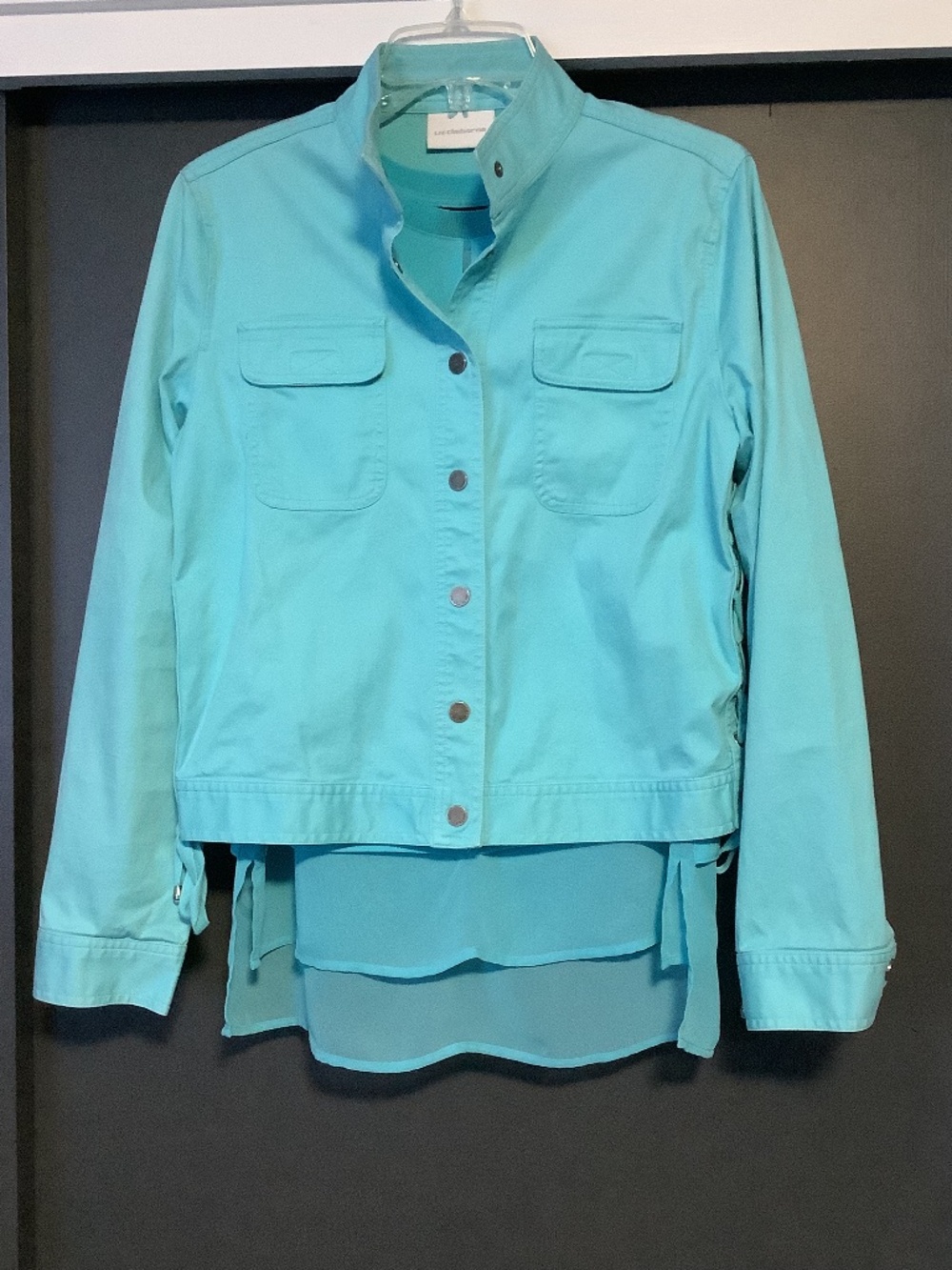 Liz Claiborne Denim Jacket with matching Tank Shirt